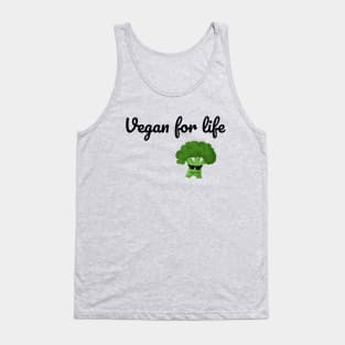 Vegan for life Tank Top